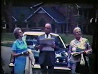 Grandma and Grandpa and Grandma Cresimore in Raleigh for Jennifers Performance